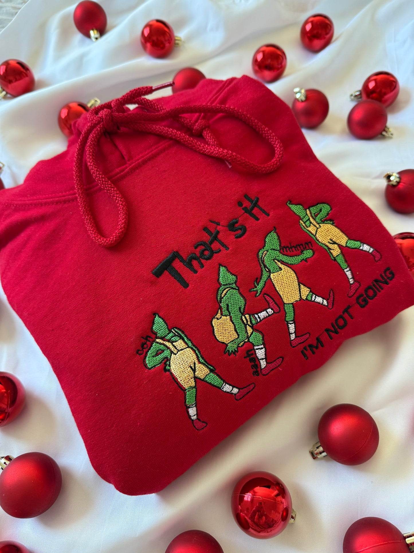 That’s it I’m not going