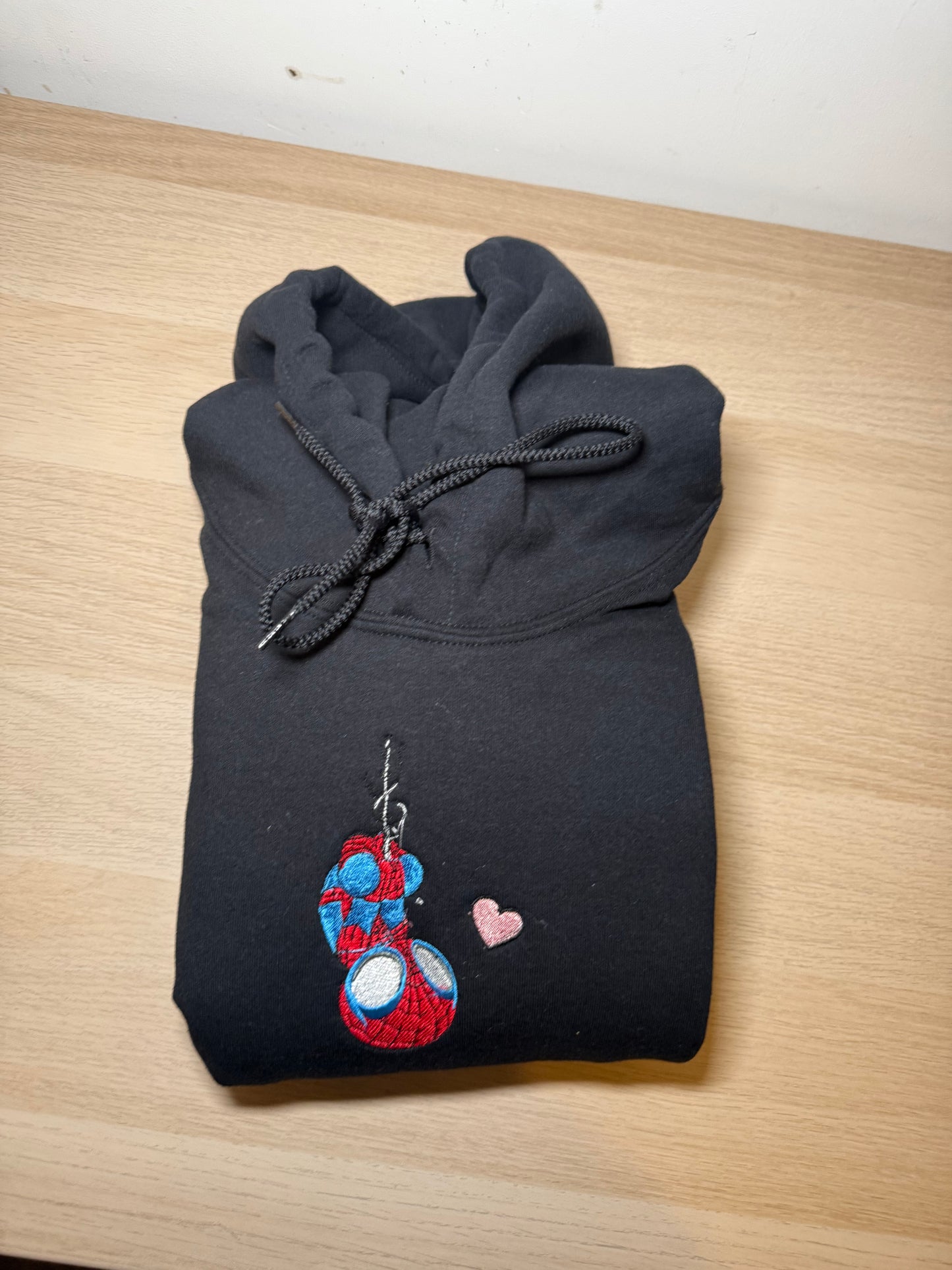 SpiderMan Love heart Design