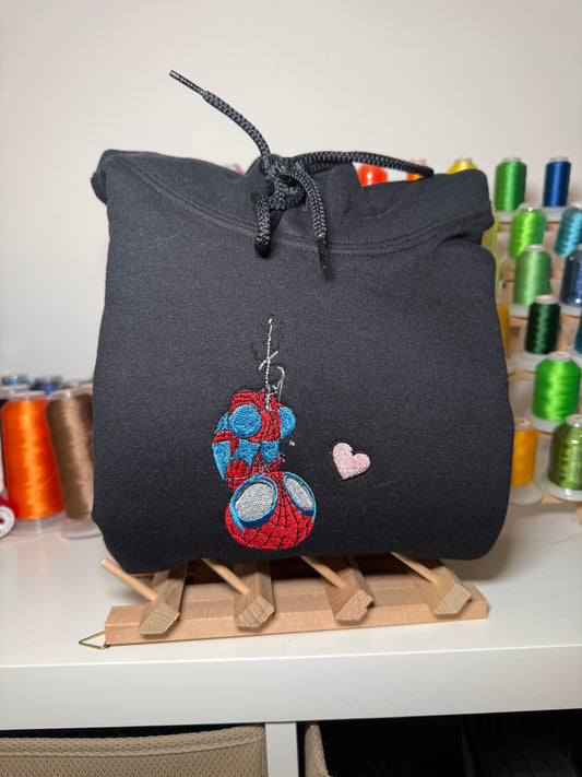 SpiderMan Love heart Design