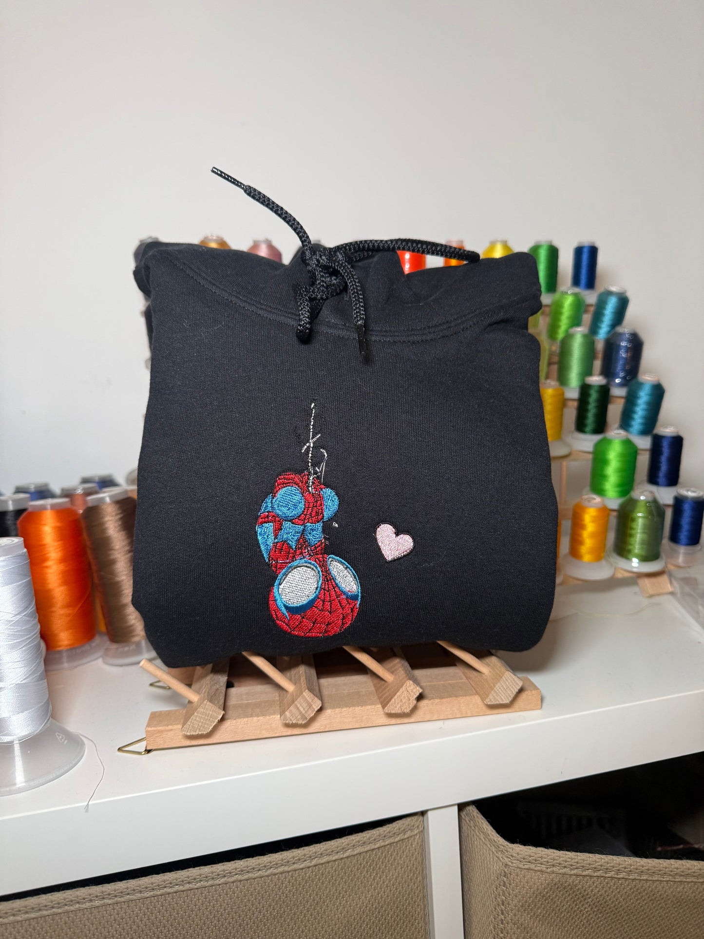 SpiderMan Love heart Design