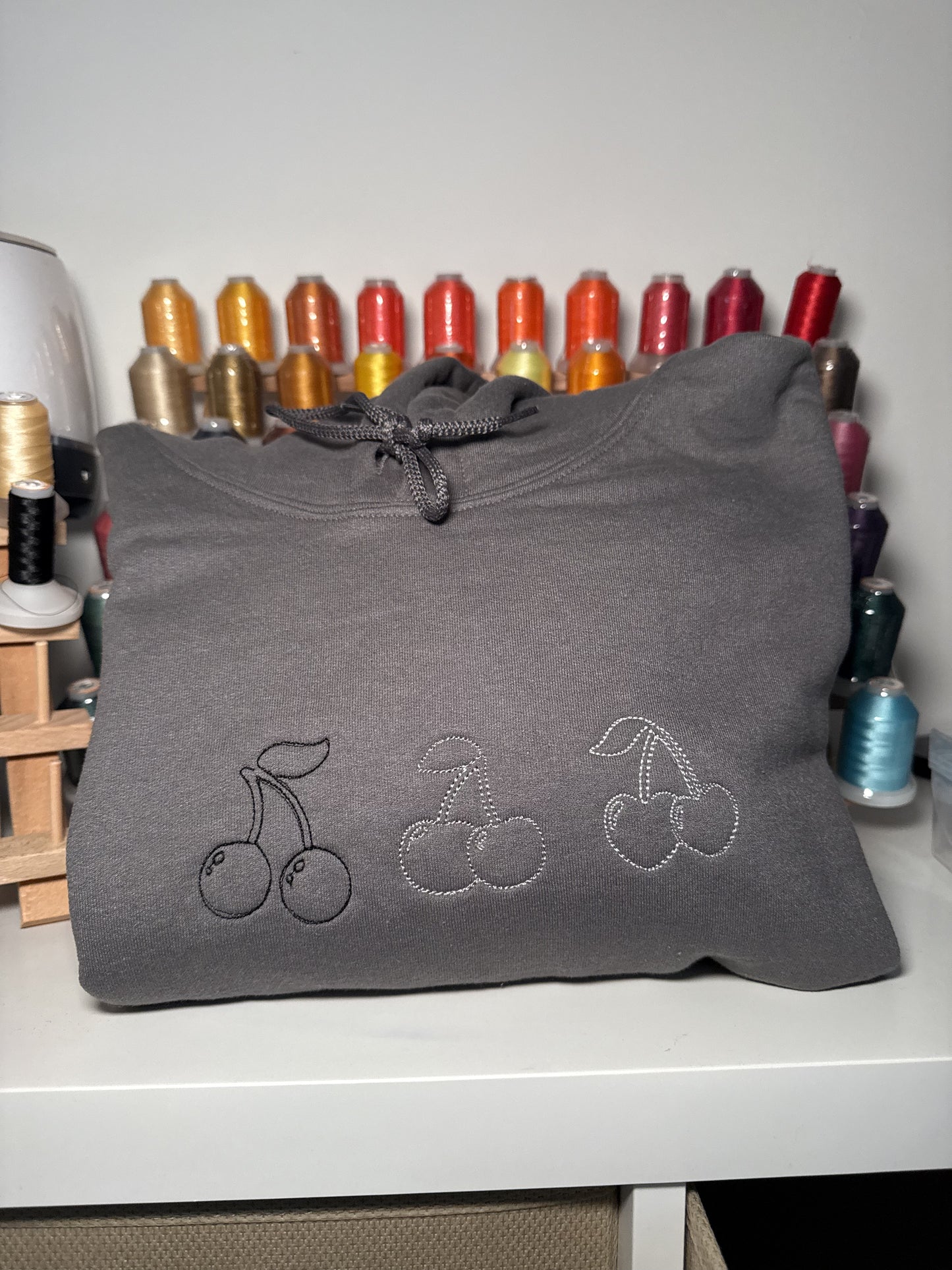 Three Gradient Cherries