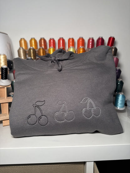 Three Gradient Cherries