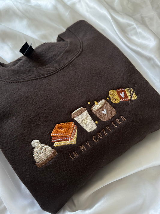 Autumn Themed In My Cozy Era Jumper
