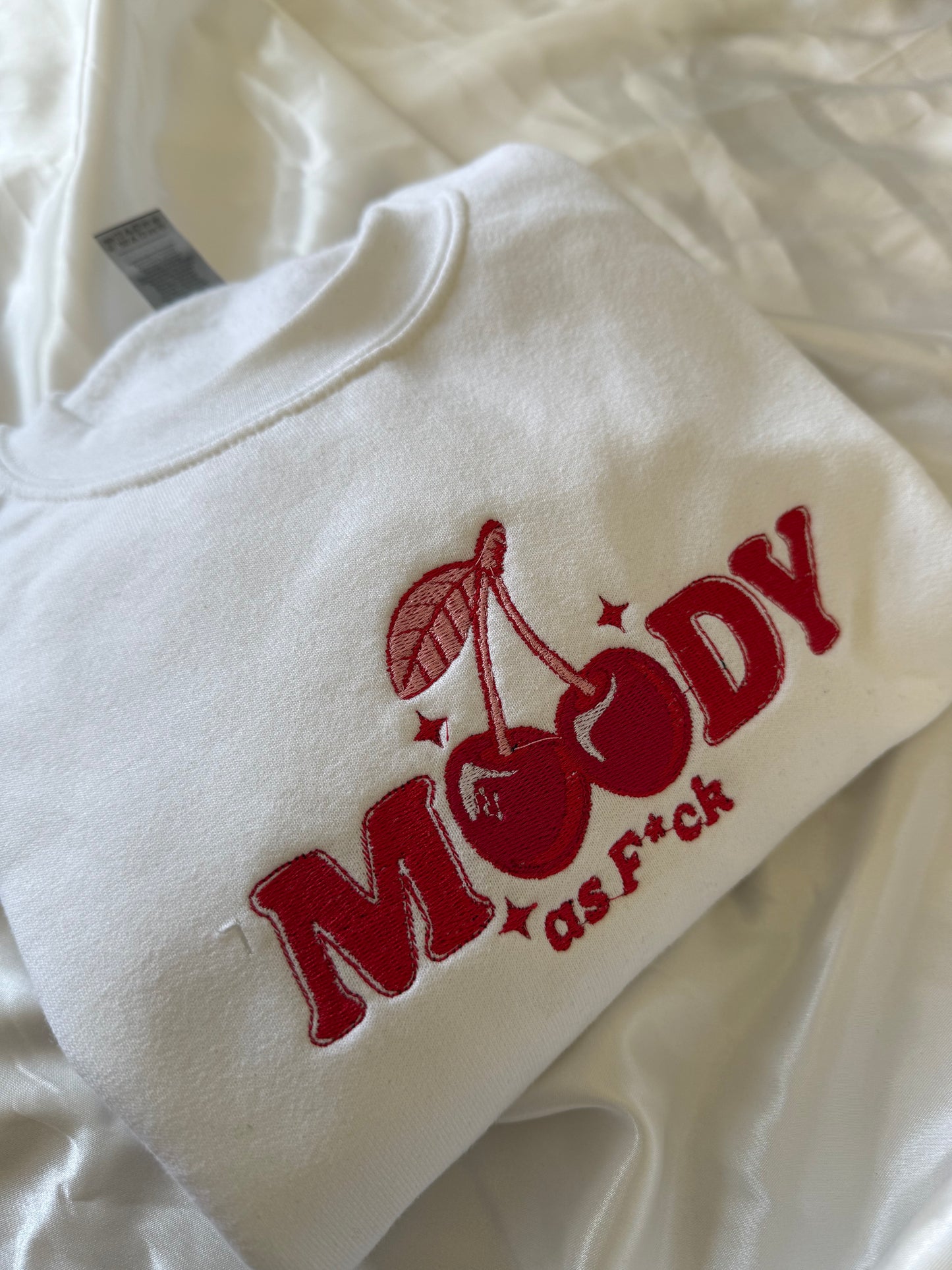 Moody as F*ck Cherries Aesthetic Jumper