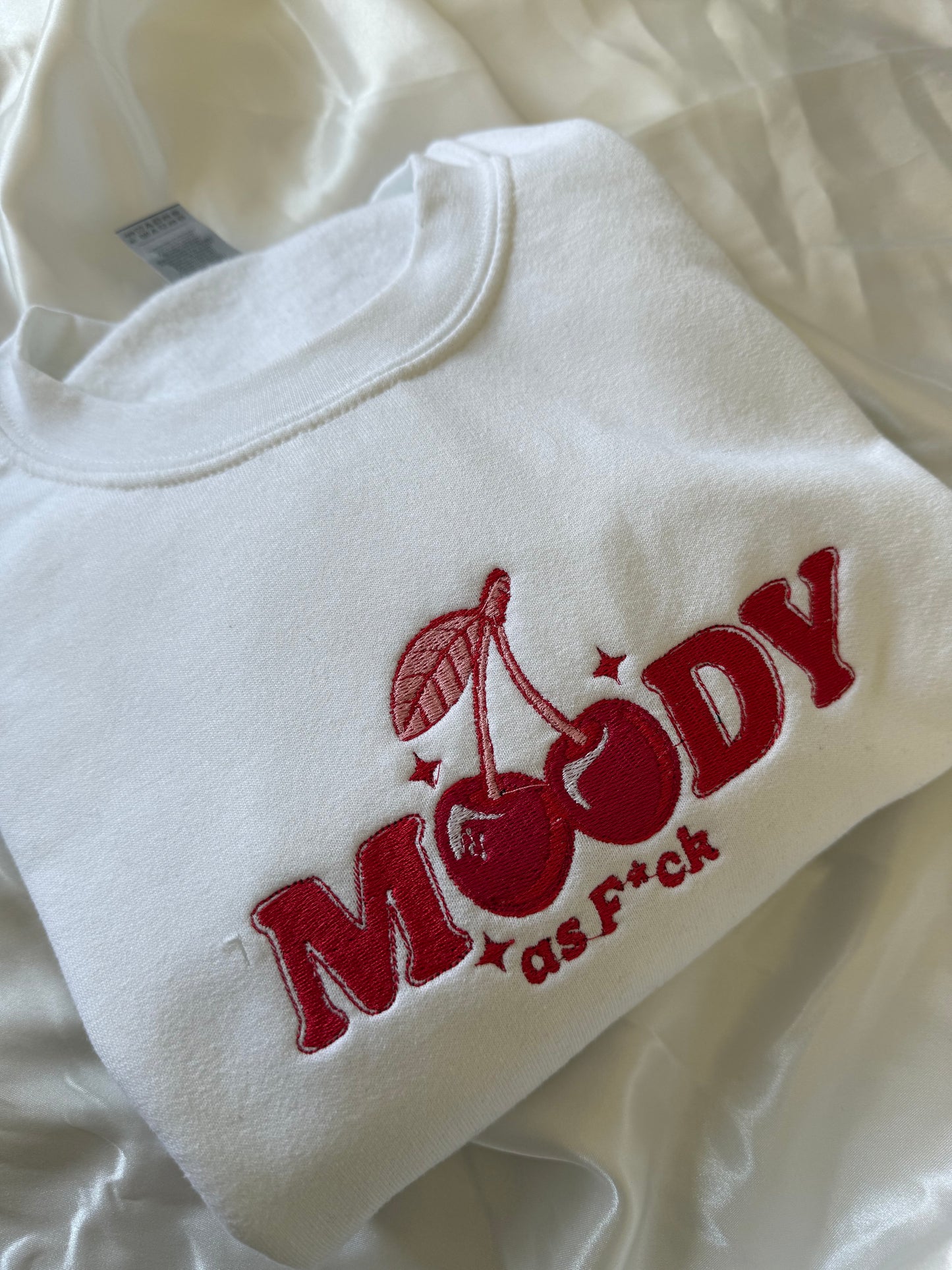 Moody as F*ck Cherries Aesthetic Jumper