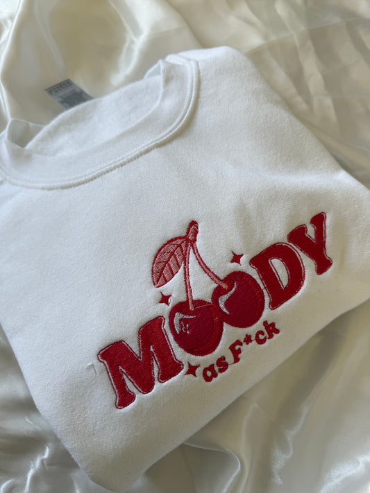 Moody as F*ck Cherries Aesthetic Jumper