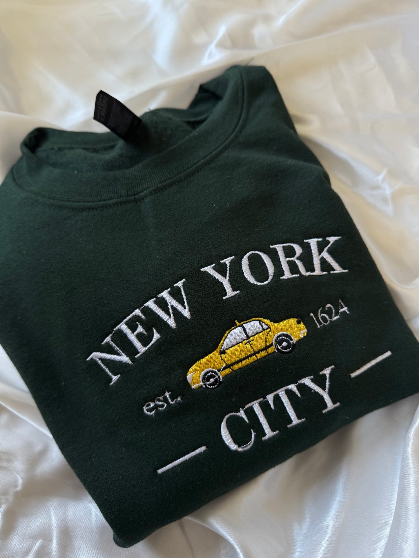 New York City Yellow Cab Aesthetic Jumper